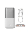 Powerbank Baseus Bipow Pro 10000mAh 20W + kabel USB-A/USB-C 3A 0.3m bílý