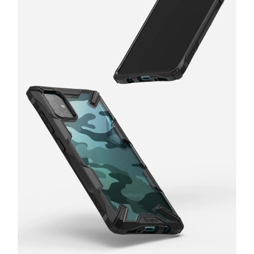 Buy Ringke Fusion-X Design Samsung Galaxy A51 Camo Black - RGK1082MOB - {ean13} - Home Screen Store Europe