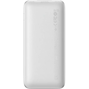Powerbank Baseus Bipow Pro 10000mAh 20W + kabel USB-A/USB-C 3A 0.3m biały