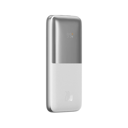 Kup Powerbank Baseus Bipow Pro 10000mAh 20W + kabel USB-A/USB-C 3A 0.3m bílý - BSU3612 - {ean13} - Sklep Home Screen