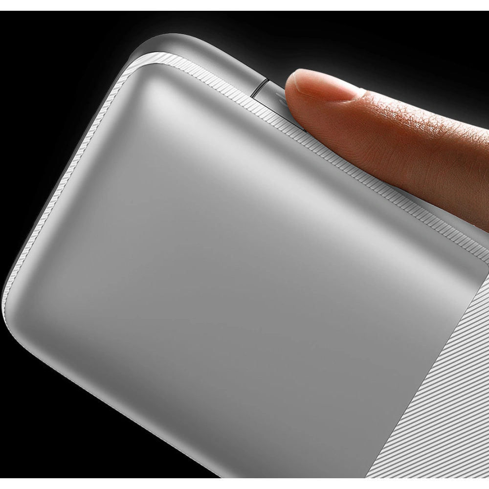 Powerbank Baseus Bipow Pro 10000mAh 20W + kabel USB-A/USB-C 3A 0.3m biały