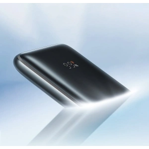 Powerbank Baseus Bipow Pro 10000mAh 20W + kabel USB-A/USB-C 3A 0.3m biały