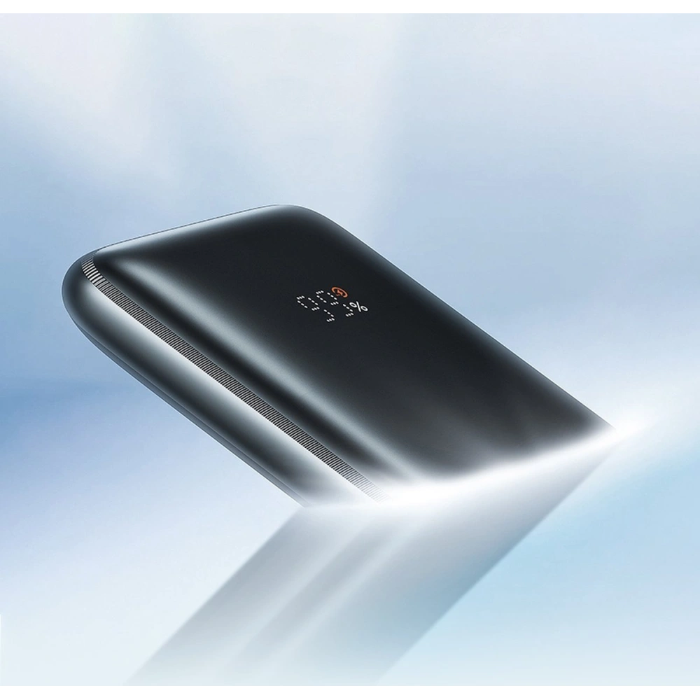 Powerbank Baseus Bipow Pro 10000mAh 20W + kabel USB-A/USB-C 3A 0.3m biały