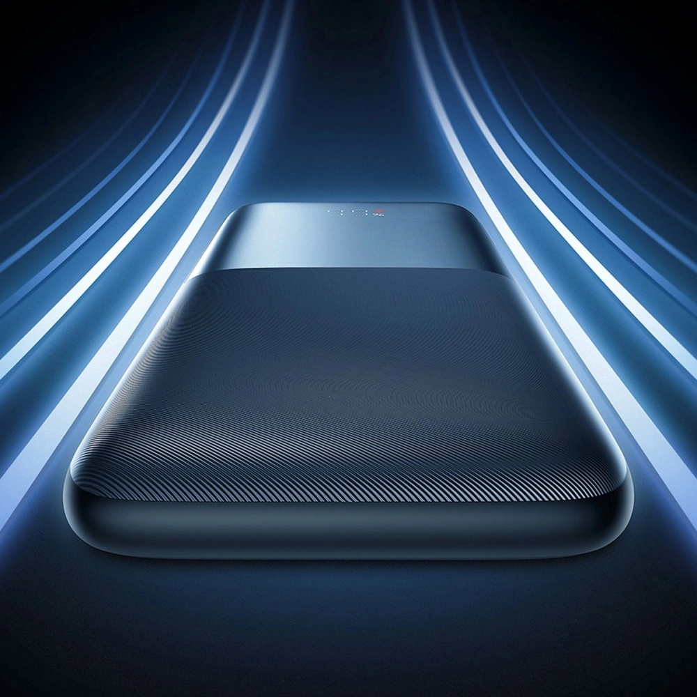 Powerbank Baseus Bipow Pro 10000mAh 20W + kabel USB-A/USB-C 3A 0.3m biały