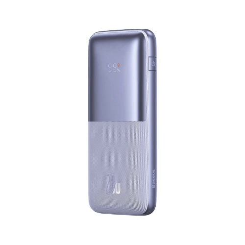 Kup Powerbank Baseus Bipow Pro 10000mAh 20W + kabel USB-A/USB-C 3A 0.3m fialový - BSU3614 - {ean13} - Sklep Home Screen