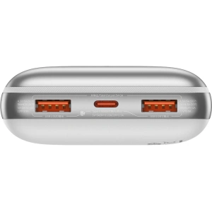 Powerbank Baseus Bipow Pro 20000mAh 22.5W + kabel USB-A/USB-C 3A 0.3m biały (PPBD040302)