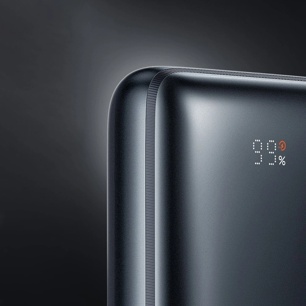 Powerbank Baseus Bipow Pro 20000mAh 22.5W + kabel USB-A/USB-C 3A 0.3m biały (PPBD040302)