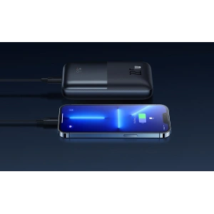 Powerbank Baseus Bipow Pro 20000mAh 22.5W + kabel USB-A/USB-C 3A 0.3m biały (PPBD040302)