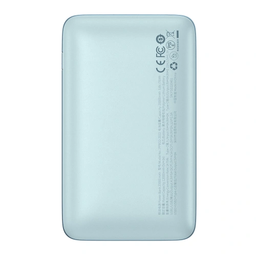 Kup Powerbank Baseus Bipow Pro 20000mAh 22.5W + kabel USB-A/USB-C 3A 0.3m modrý - BSU3616 - {ean13} - Sklep Home Screen
