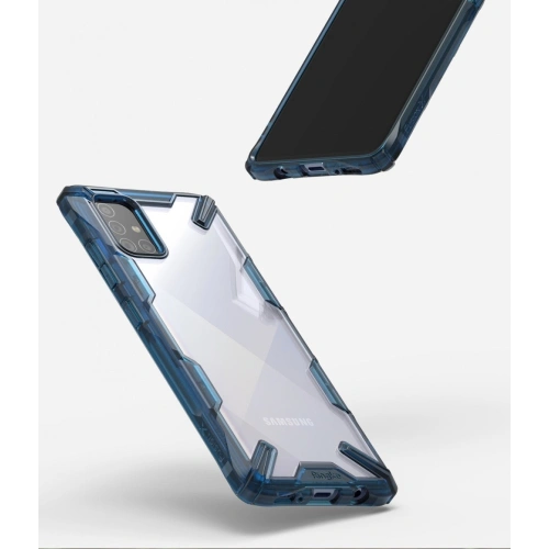 Kup Case Ringke Fusion-X Samsung Galaxy A71 Space Blau - RGK1084BLU - {ean13} - Sklep Home Screen