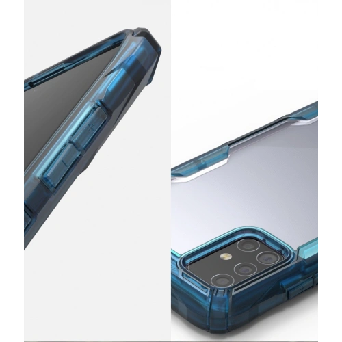 Kup Etui Ringke Fusion-X Samsung Galaxy A71 Space Blue - RGK1084BLU - {ean13} - Sklep Home Screen