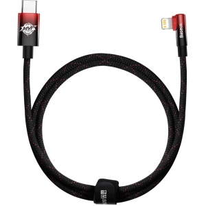 Winkelkabel Baseus MVP 2 Elbow Power Delivery USB-C/Lightning 1m 20W rot