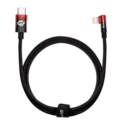 Buy Baseus MVP 2 Elbow Power Delivery USB-C/Lightning 1m 20W red - BSU3619 - {ean13} - Home Screen Store Europe