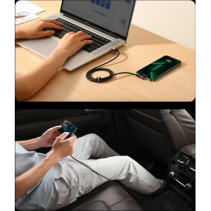 Winkelkabel Baseus MVP 2 Elbow Power Delivery USB-C/Lightning 1m 20W rot