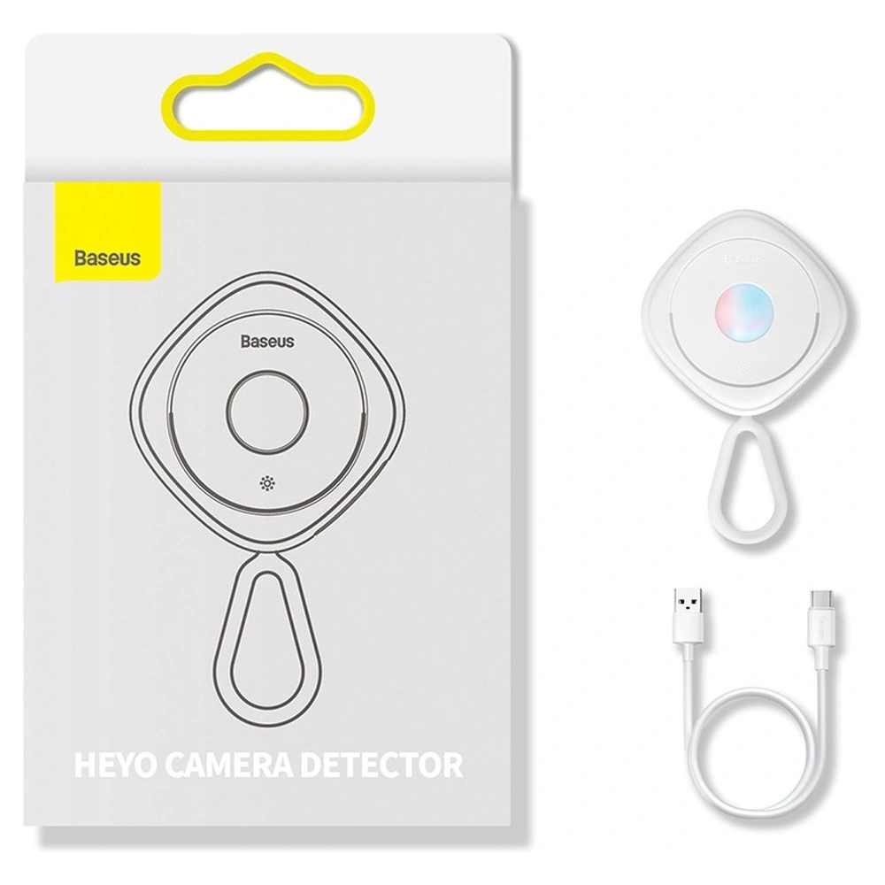 Wykrywacz ukrytych kamer Baseus Heyo biały