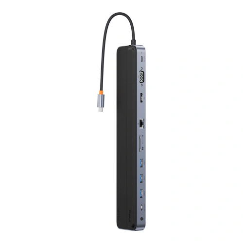 Kup Hub Baseus EliteJoy Gen2 11w1 + USB-C-Kabel 0,25m grau - BSU3621 - {ean13} - Sklep Home Screen