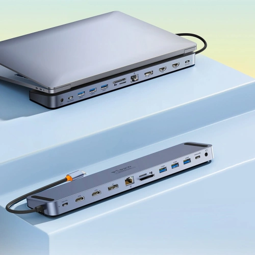 Kup Hub Baseus EliteJoy Gen2 11w1 + USB-C-Kabel 0,25m grau - BSU3621 - {ean13} - Sklep Home Screen