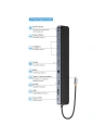 Kup Hub Baseus EliteJoy Gen2 11w1 + USB-C-Kabel 0,25m grau - BSU3621 - {ean13} - Sklep Home Screen
