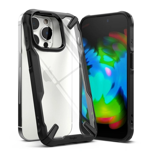 Buy Ringke Fusion-X Design Apple iPhone 14 Pro Black - RGK1702 - {ean13} - Home Screen Store Europe