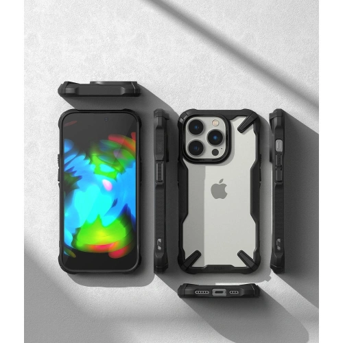 Kup Etui Ringke Fusion-X Design Apple iPhone 14 Pro Fekete - RGK1702 - {ean13} - Sklep Home Screen