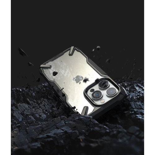 Kup Case Ringke Fusion-X Design Apple iPhone 14 Pro Schwarz - RGK1702 - {ean13} - Sklep Home Screen