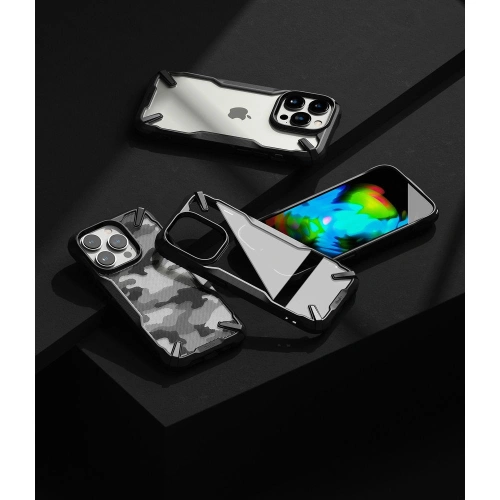 Kup Case Ringke Fusion-X Design Apple iPhone 14 Pro Schwarz - RGK1702 - {ean13} - Sklep Home Screen