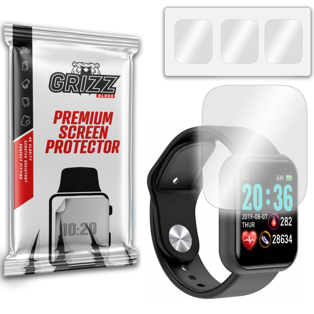 Folia hydrożelowa GrizzGlass Hydrofilm do Smartwatch Y68s