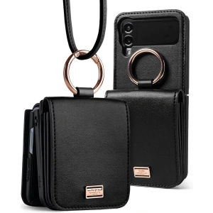 Kup Etui Ringke Signature Card Pocket Samsung Galaxy Z Flip 4 Fekete - RGK1711 - {ean13} - Sklep Home Screen