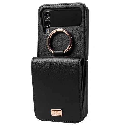 Kup Etui Ringke Signature Card Pocket Samsung Galaxy Z Flip 4 Fekete - RGK1711 - {ean13} - Sklep Home Screen