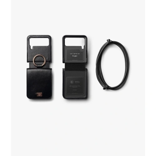 Kup Etui Ringke Signature Card Pocket Samsung Galaxy Z Flip 4 Black - RGK1711 - {ean13} - Sklep Home Screen