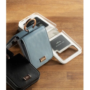 Kup Etui Ringke Signature Card Pocket Samsung Galaxy Z Flip 4 Fekete - RGK1711 - {ean13} - Sklep Home Screen