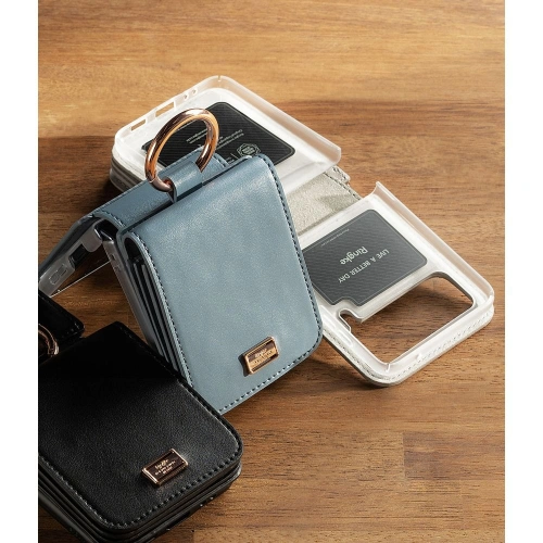 Kup Etui Ringke Signature Card Pocket Samsung Galaxy Z Flip 4 Fekete - RGK1711 - {ean13} - Sklep Home Screen