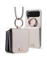 Etui Ringke Signature Kártyatartó Samsung Galaxy Z Flip 4 Galambszürke