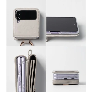 Kup Etui Ringke Signature Card Pocket Samsung Galaxy Z Flip 4 Gri Porumbel - RGK1712 - {ean13} - Sklep Home Screen