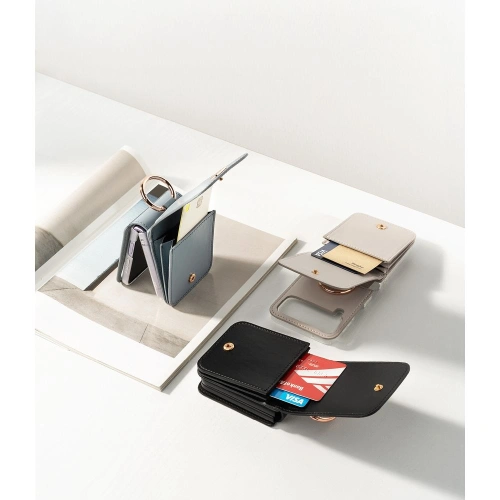 Kup Case Ringke Signature Card Pocket Samsung Galaxy Z Flip 4 Taubengrau - RGK1712 - {ean13} - Sklep Home Screen