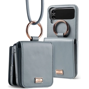Kup Etui Ringke Signature Card Pocket Samsung Galaxy Z Flip 4 Ash Blue - RGK1713 - {ean13} - Sklep Home Screen