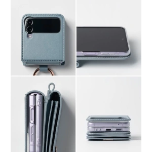 Kup Etui Ringke Signature Card Pocket Samsung Galaxy Z Flip 4 Ash Blue - RGK1713 - {ean13} - Sklep Home Screen