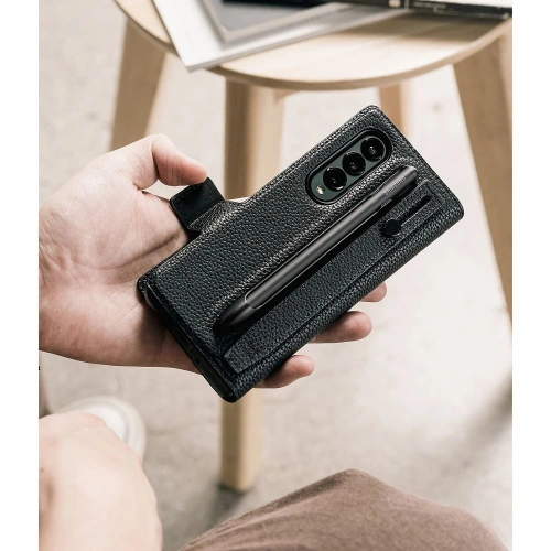 Kup Etui Ringke Signature EZ Strap Samsung Galaxy Z Fold 4 Fekete - RGK1714 - {ean13} - Sklep Home Screen