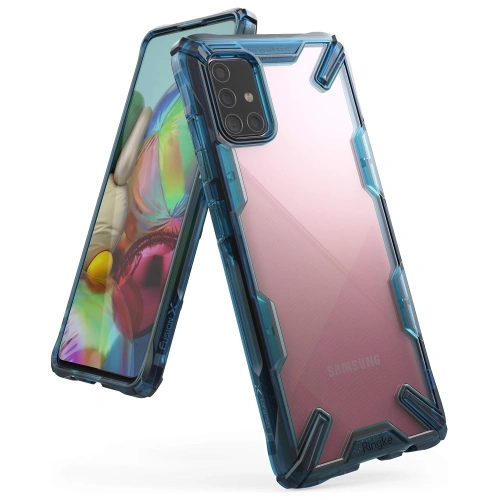 Kup Case Ringke Fusion-X Samsung Galaxy A71 Space Blau - RGK1084BLU - {ean13} - Sklep Home Screen