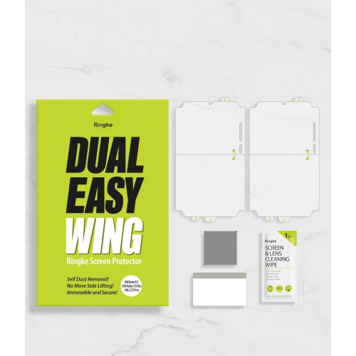 Kup Hidrogél fólia Ringke Dual Easy Wing Full Cover Xiaomi Mi Note 10/Note 10 Pro [2 PACK] - RGK1088 - {ean13} - Sklep Home Screen