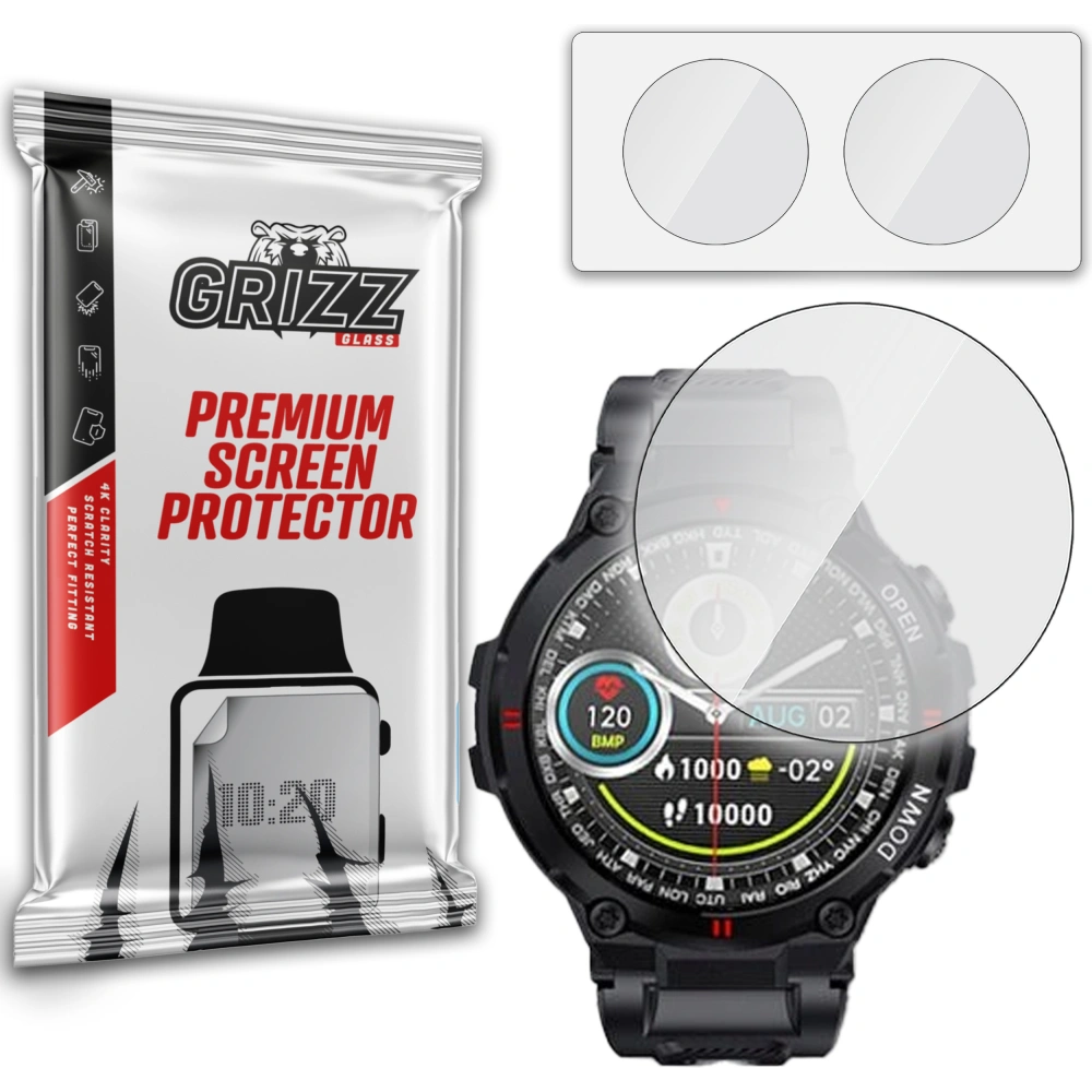 Szkło hybrydowe GrizzGlass HybridGlass do Giewont GW430-1