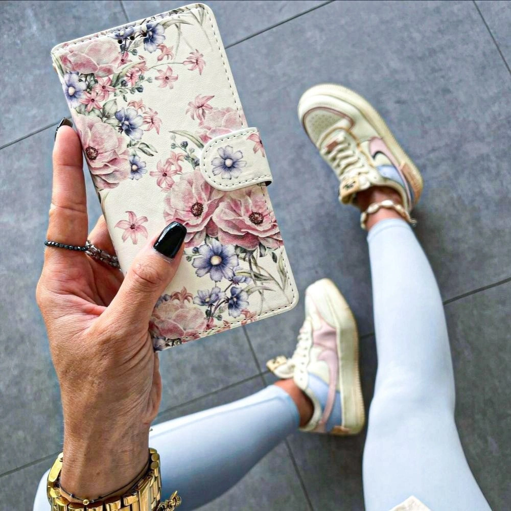 Etui Tech-Protect Wallet Samsung Galaxy A23 5G Blossom Flower