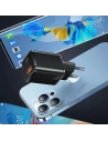 Kup Ładowarka sieciowa USAMS T43 1xUSB-C+1xUSB 33W PD3.0 +QC3.0 Fast Charging czarny/black CC144TC01 - USA545BLK - {ean13} - Sklep Home Screen