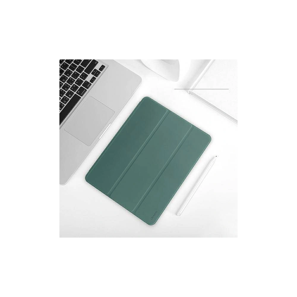Etui USAMS Winto Apple iPad Air 10.9 2020 (4. generacji) ciemny zielony/dark green IP109YT04 Smart Cover