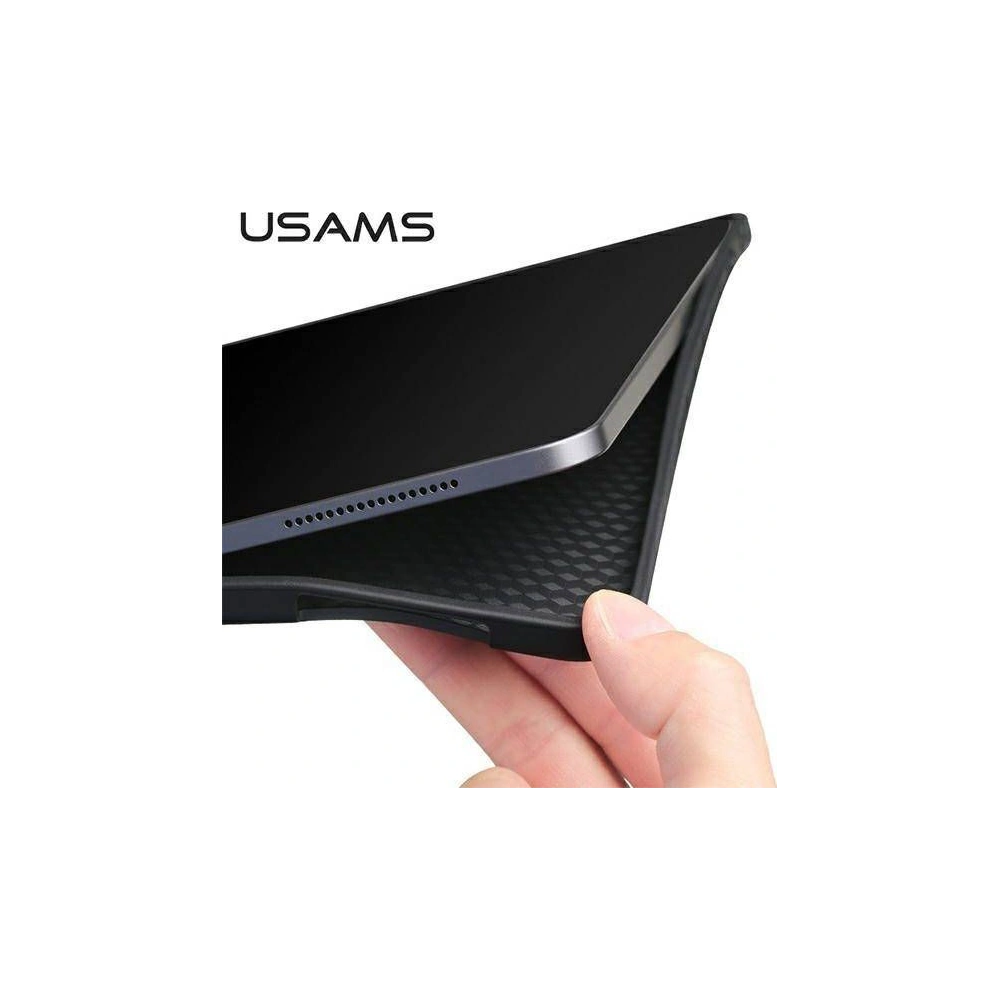 Etui USAMS Winto Apple iPad Air 10.9 2020 (4. generacji) ciemny zielony/dark green IP109YT04 Smart Cover