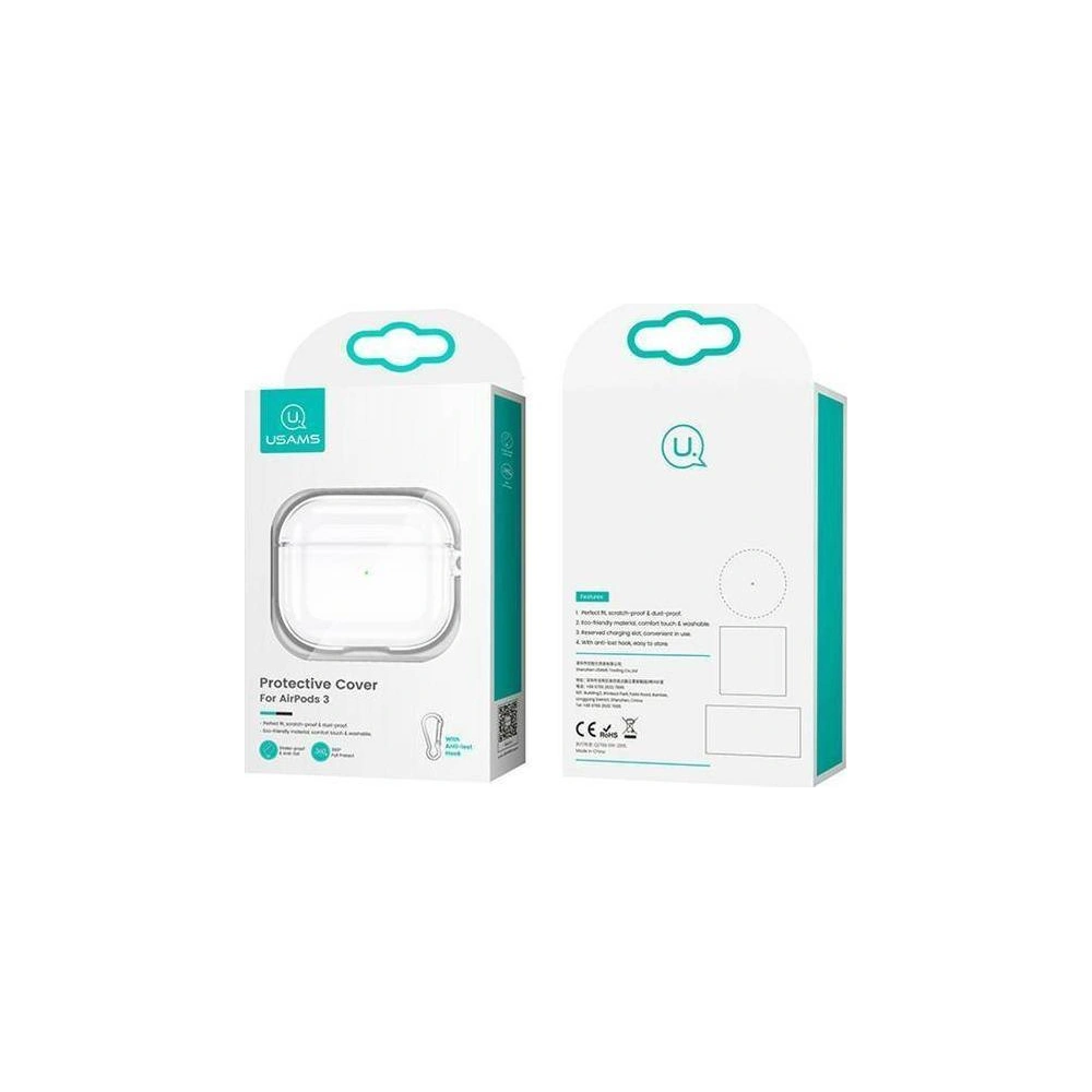 Etui USAMS Apple AirPods 3 przezroczysty/tranparent BH740AP01