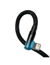 Kup Kabel unghiular Baseus MVP 2 Elbow Power Delivery USB/Lightning 2m 2.4A albastru - BSU3623 - {ean13} - Sklep Home Screen