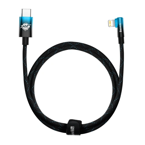 Buy Baseus MVP 2 Elbow Angle Cable Power Delivery USB-C/Lightning 1m 20W blue - BSU3624 - {ean13} - Home Screen Store Europe