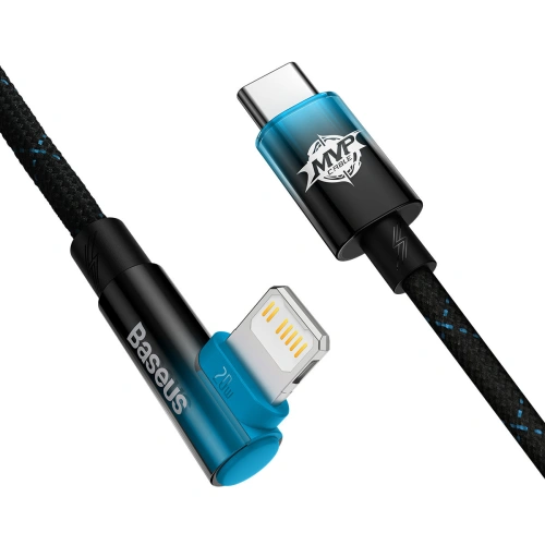 Kup Kabel úhlový Baseus MVP 2 Elbow Power Delivery USB-C/Lightning 2m 20W modrý - BSU3625 - {ean13} - Sklep Home Screen