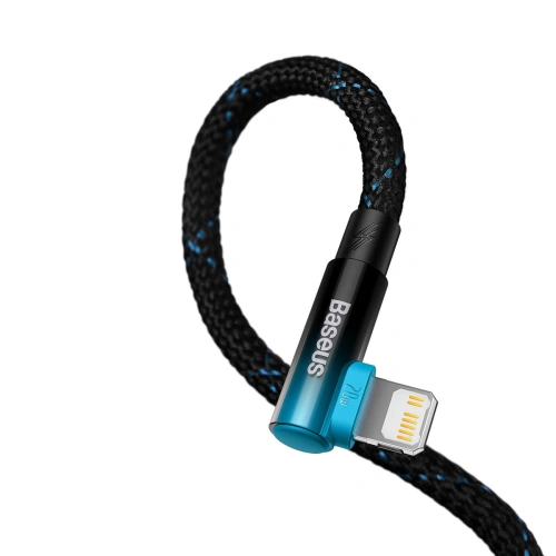 Kup Kabel úhlový Baseus MVP 2 Elbow Power Delivery USB-C/Lightning 2m 20W modrý - BSU3625 - {ean13} - Sklep Home Screen